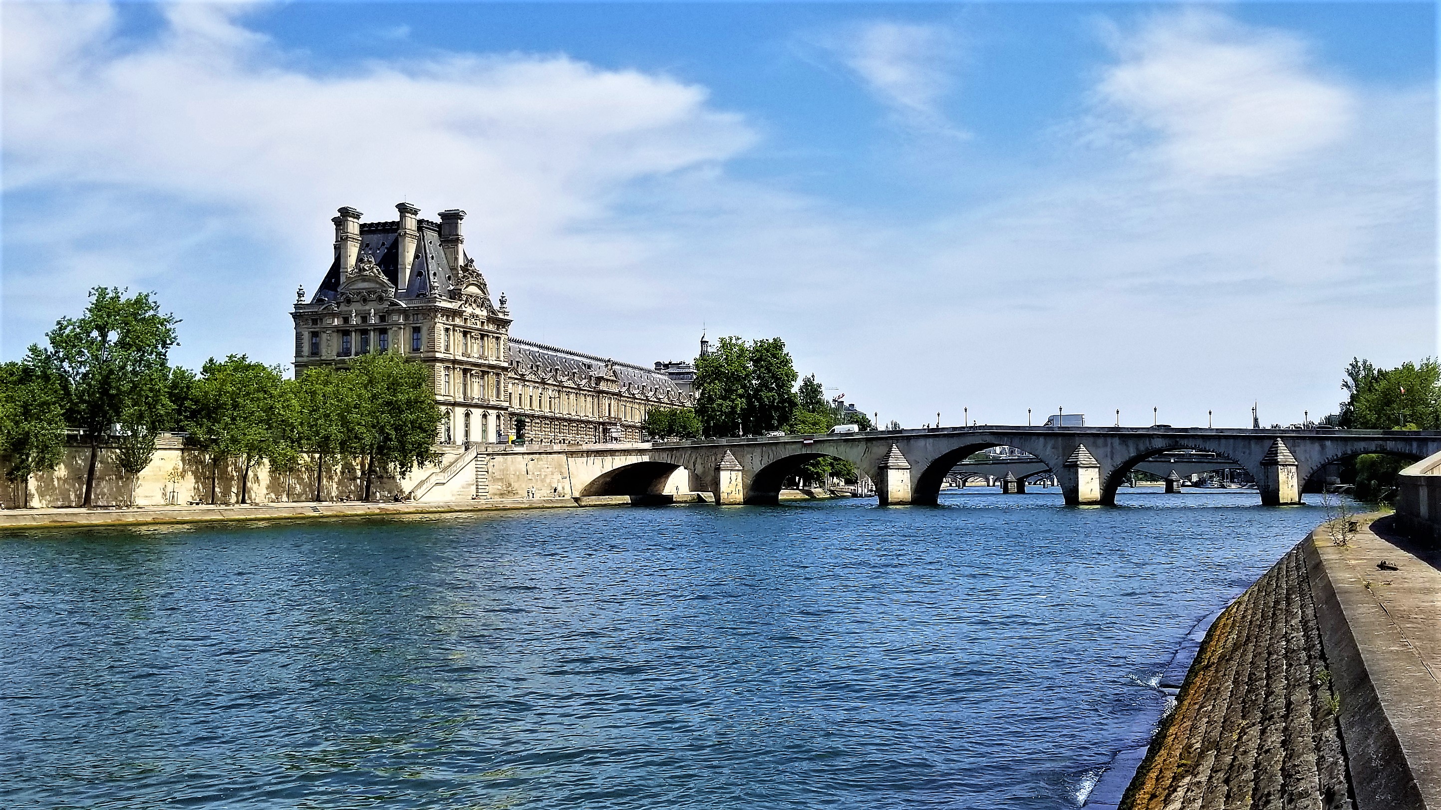Quiet and serene on the River Seine