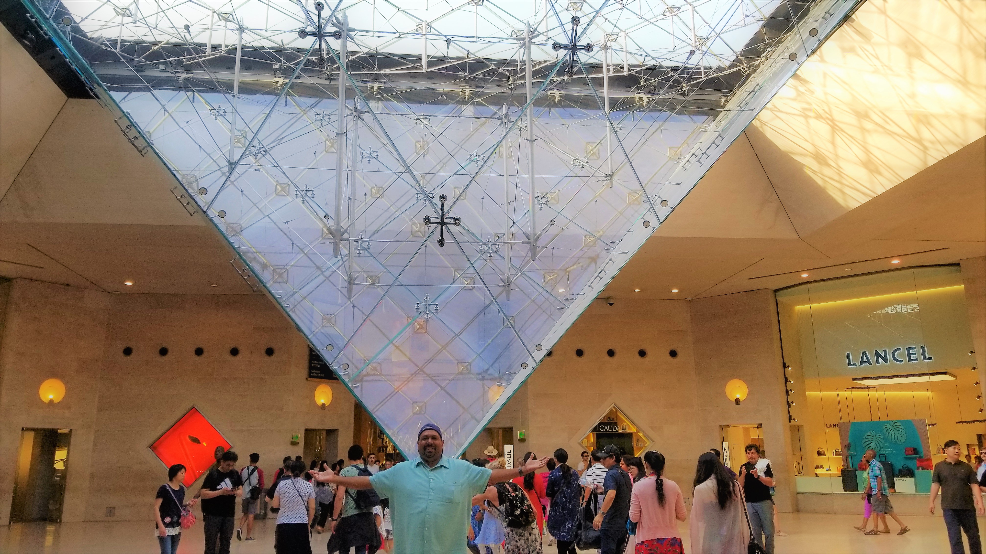 Me and the inverse pyramid