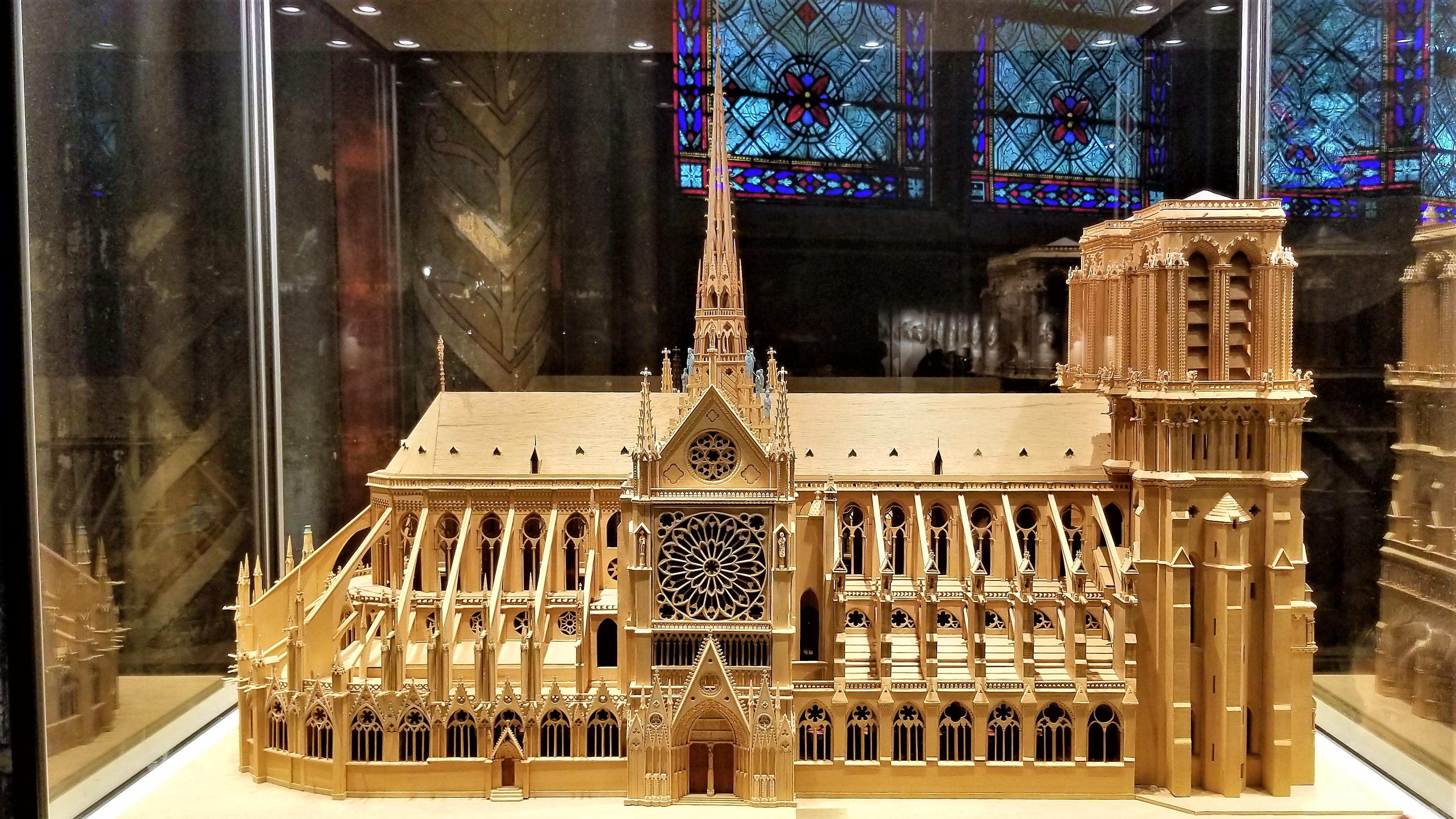 Model of Notre Dame.