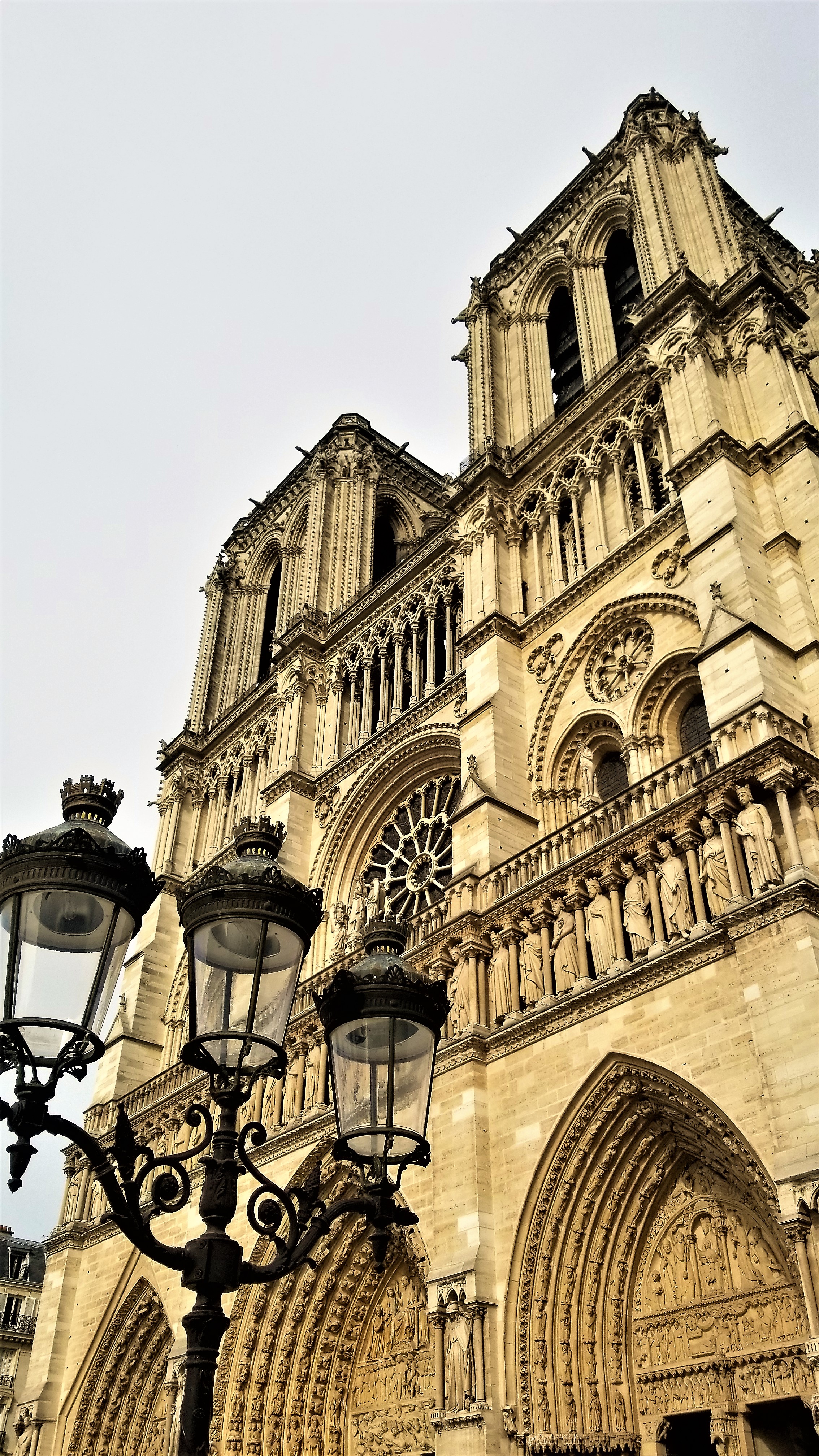 Lamp & Notre Dame
